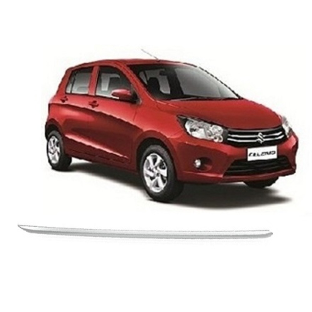 Chrome Trunk Garnish for  Celerio - Silver